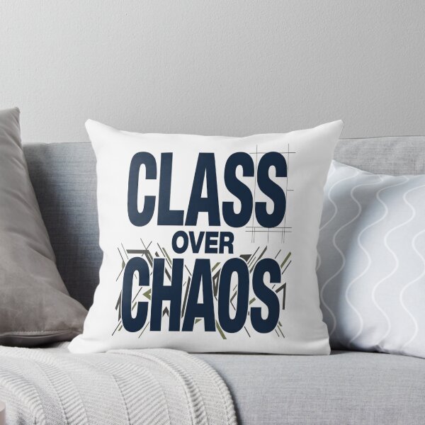 Item preview, Class Over Chaos. Elegant Minimalist Statement Design designed and sold by Aarvya Fashion Club ( A.F.C ).