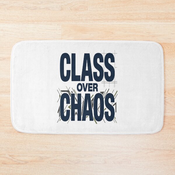 Item preview, Class Over Chaos. Elegant Minimalist Statement Design designed and sold by Aarvya Fashion Club ( A.F.C ).