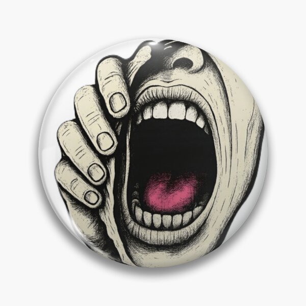 Item preview, Silent Scream Mouth designed and sold by Ink8instinct.