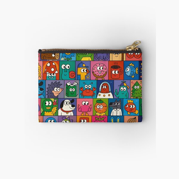 Item preview, 72 Cute Quirky Cartoon Doodles Pop Art Character Grid Mega Pack Graphic designed and sold by The Upside Down.