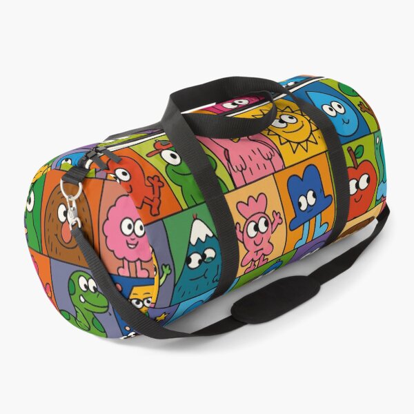 Item preview, 72 Cute Quirky Cartoon Doodles Pop Art Character Grid Mega Pack Graphic designed and sold by The Upside Down.