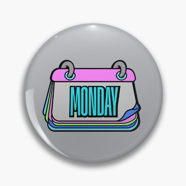 Item preview, Monday Calendar Page – Colorful Cartoon Graphic T-Shirt designed and sold by Aimetoi.