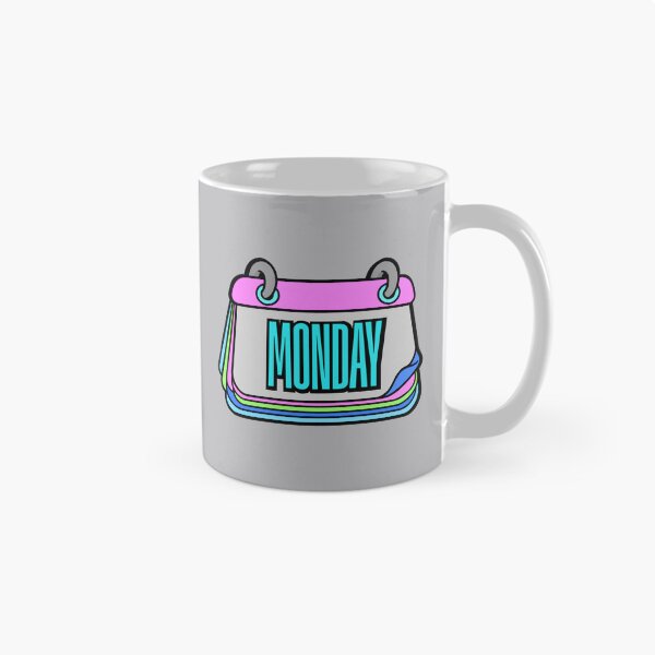 Item preview, Monday Calendar Page – Colorful Cartoon Graphic T-Shirt designed and sold by Aimetoi.
