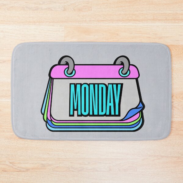 Item preview, Monday Calendar Page – Colorful Cartoon Graphic T-Shirt designed and sold by Aimetoi.