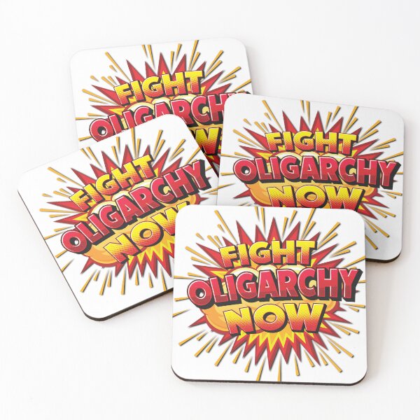 Item preview, Fight Oligarchy Now! designed and sold by Deviant Logic Design.