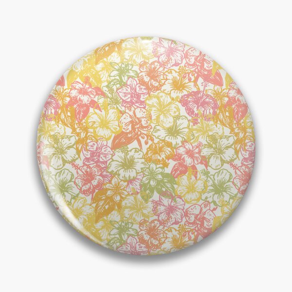 Item preview, Tropical Hibiscus Floral Pattern designed and sold by trajeado14.