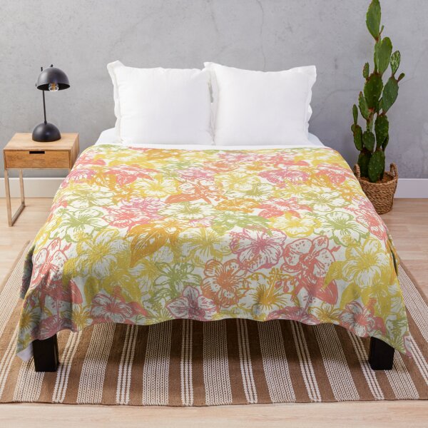 Item preview, Tropical Hibiscus Floral Pattern designed and sold by trajeado14.