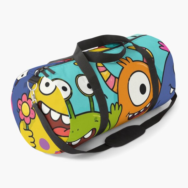 Item preview, Cute Friendly Monsters Alien Squad Colorful Cartoon Doodles Art designed and sold by The Upside Down.