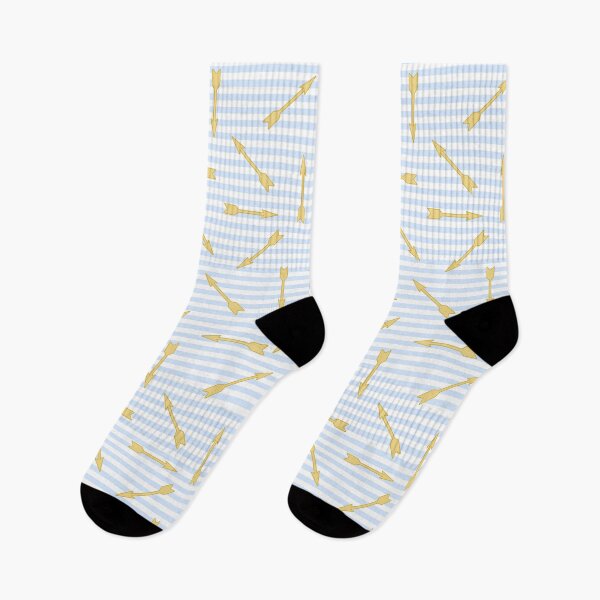 Item preview, Blue stripes with golden arrows. Arrows move randomly, marine pattern designed and sold by Dynamisa.