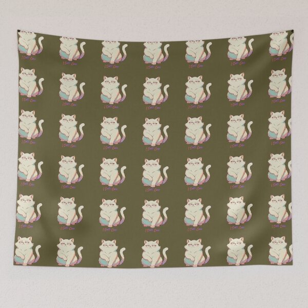Item preview, I Don't Care – Sassy Unbothered Cat Funny Attitude Design designed and sold by Mousy17.