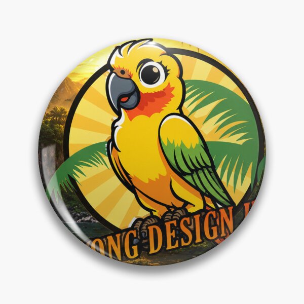 Item preview, Tropical Parrot Paradise Fei Long designed and sold by Fei Long Design Hub.