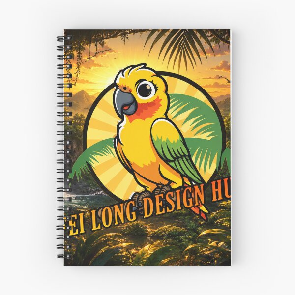 Item preview, Tropical Parrot Paradise Fei Long  designed and sold by Fei Long Design Hub.