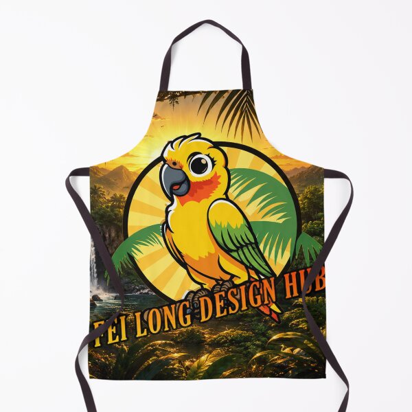 Item preview, Tropical Parrot Paradise Fei Long  designed and sold by Fei Long Design Hub.