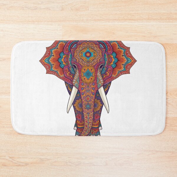 Item preview, Mandala Elephant designed and sold by catcurio.