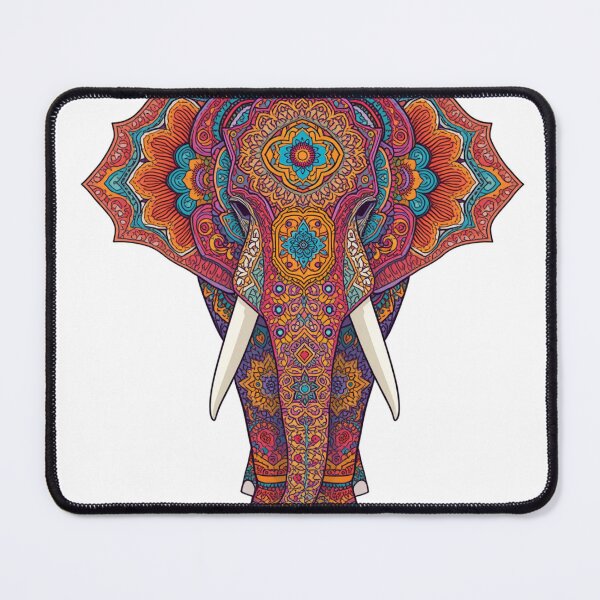 Item preview, Mandala Elephant designed and sold by catcurio.