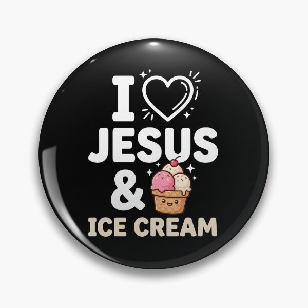 Item preview, I Love Jesus and Ice cream  designed and sold by Parallel Label .