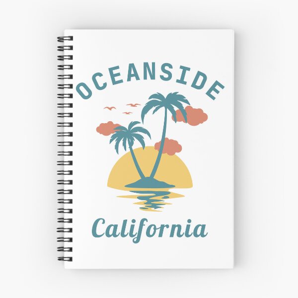 Item preview, Oceanside California Sunset With Palm Trees designed and sold by MySimpleFlow.