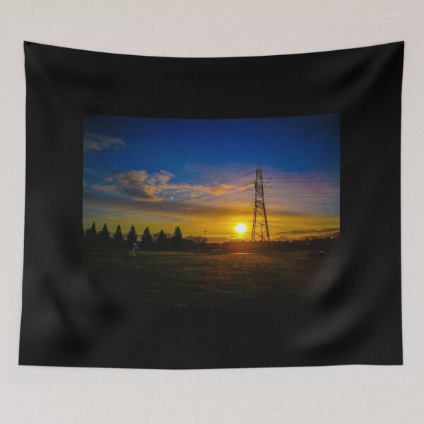 Item preview, Dark Alpine Sunrise Geneva Switzerland Landscape designed and sold by IcyDraco.