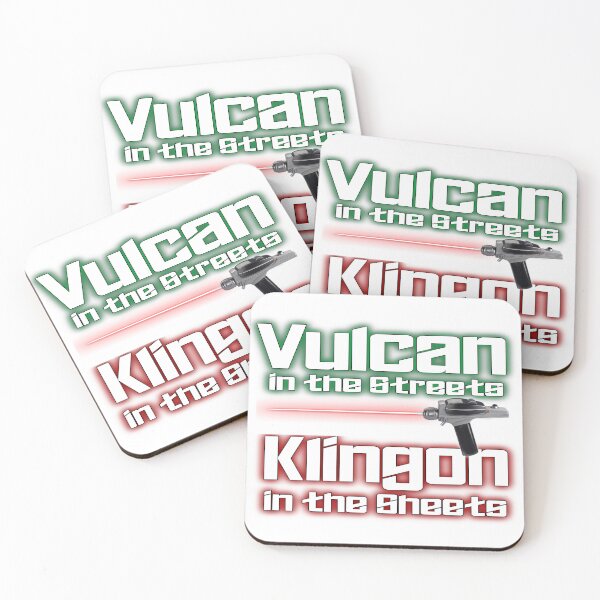 Item preview, Geekdom Art for Star Trek Fans -- Vulcan in the Streets, Klingon in the Sheets designed and sold by Ridge-Runner.