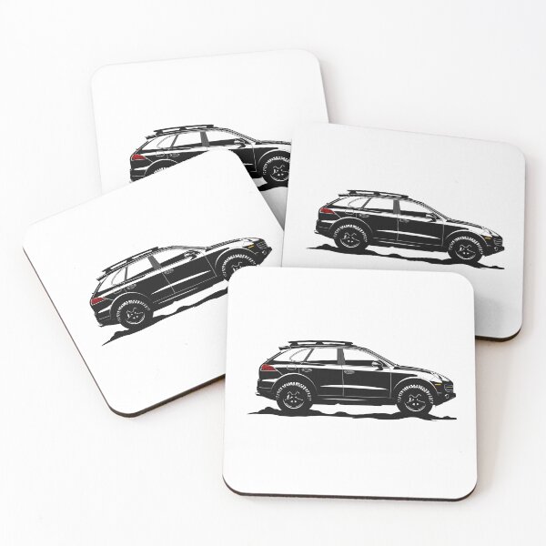 Item preview, Porsche Cayenne Off Road Overland Illustration  designed and sold by blackdogshop.