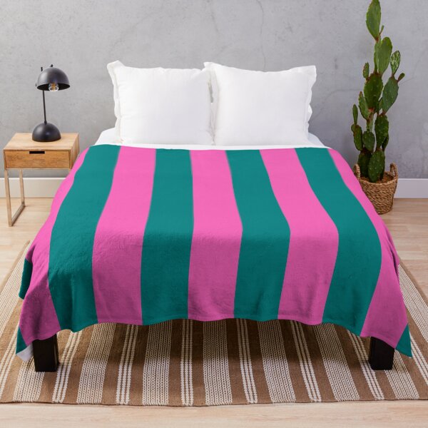 Item preview, Cabana stripe pattern in pink and green color designed and sold by RishabhArts1.