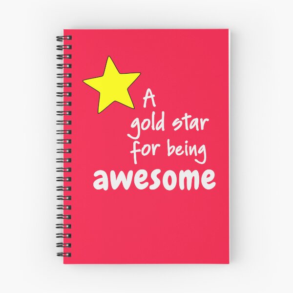 Item preview, A Gold Star For Being Awesome designed and sold by glowdesigns.