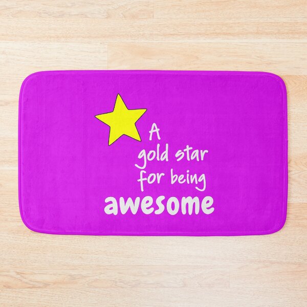 Item preview, A Gold Star For Being Awesome designed and sold by glowdesigns.