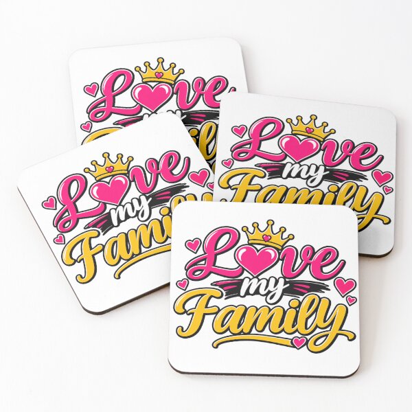 Item preview, Love my family designed and sold by POP FACTORY.