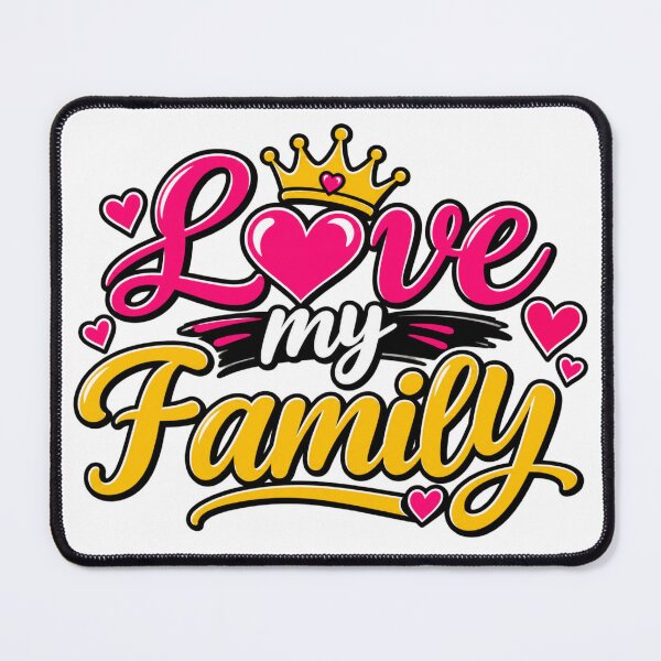 Item preview, Love my family designed and sold by POP FACTORY.