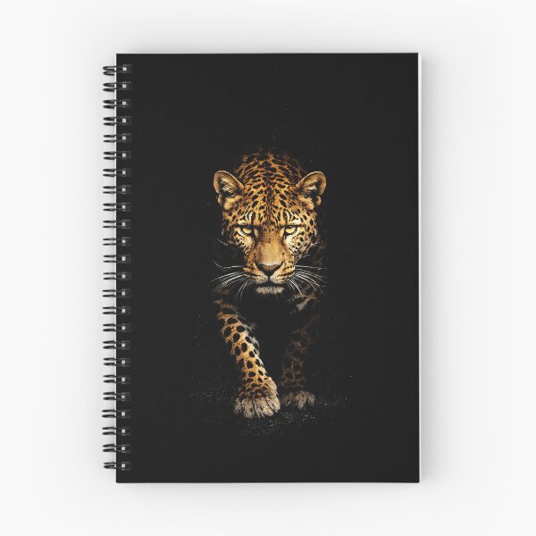 Item preview, Majestic leopard prowling design for animal lovers designed and sold by rafaeltto.