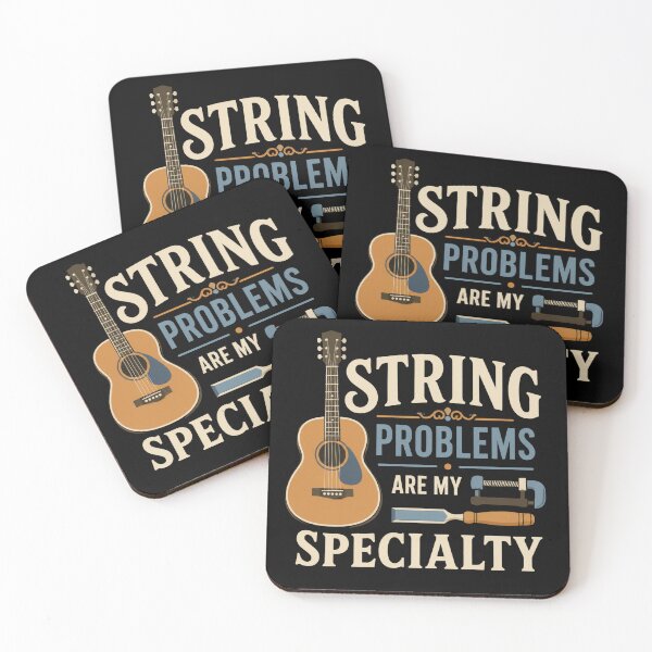 Item preview, String Problems Are My Specialty Funny Luthier Gift designed and sold by DreamLayerStudio.