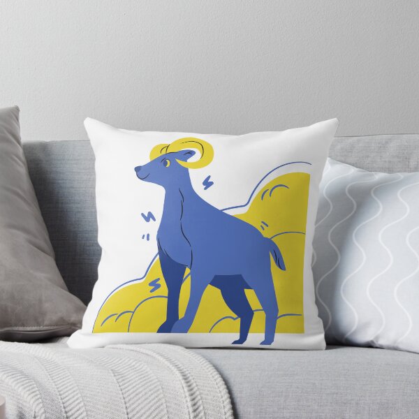 Item preview, Blue Ram Golden Mountain Art designed and sold by SROXT.