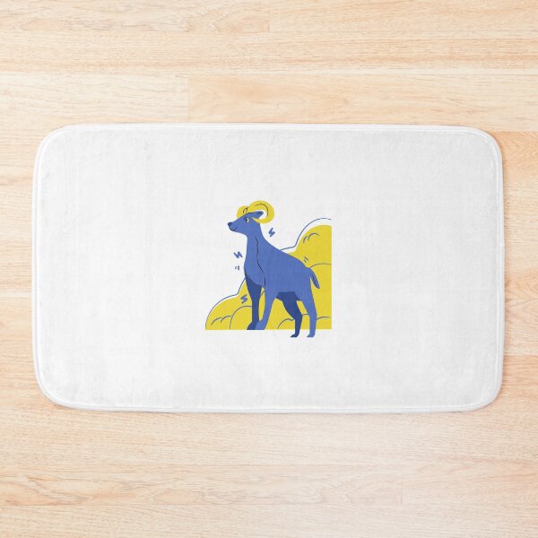Item preview, Blue Ram Golden Mountain Art designed and sold by SROXT.