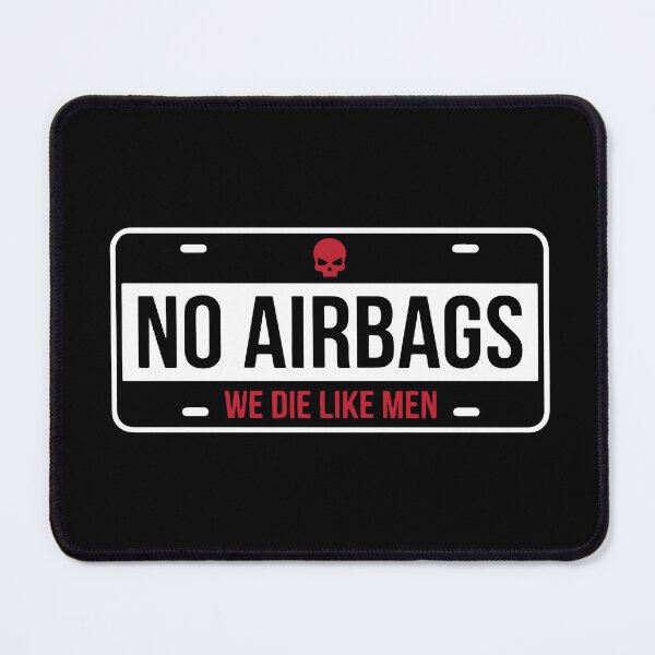 Item preview, No Airbags Funny Vintage JDM Decal designed and sold by carvect-id.