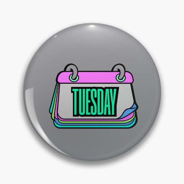 Item preview, Tuesday Calendar Page – Colorful Cartoon Graphic T-Shirt designed and sold by Aimetoi.