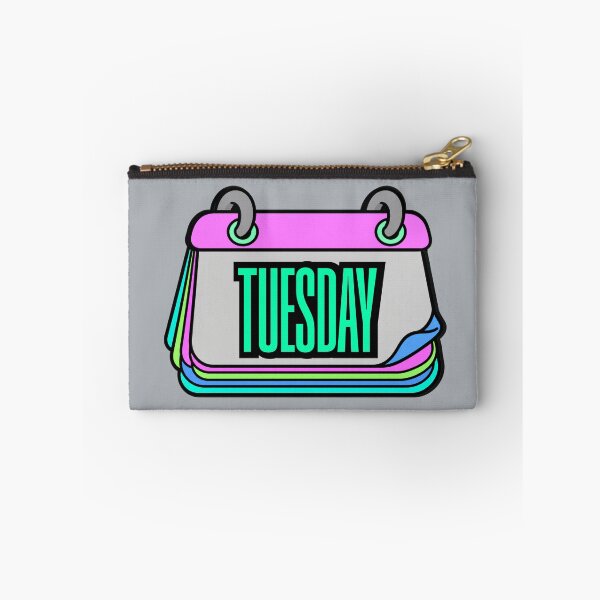Item preview, Tuesday Calendar Page – Colorful Cartoon Graphic T-Shirt designed and sold by Aimetoi.