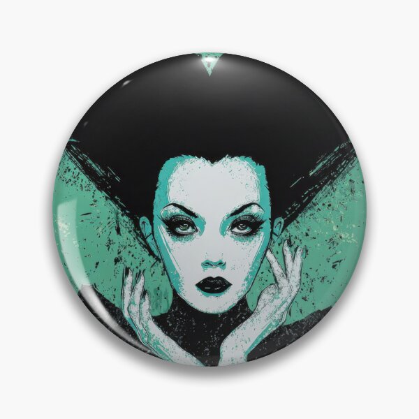 Item preview, Woman with heart shaped hair design designed and sold by anytka.