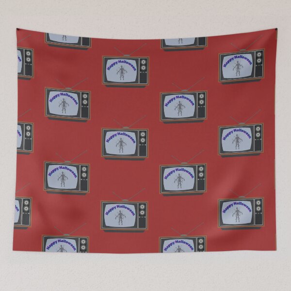 Item preview, Happy Halloween TV designed and sold by RainsQuillMask.