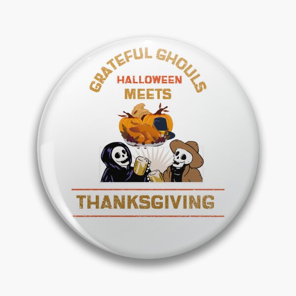 Item preview, Grateful Ghouls Halloween Meets Thanksgiving designed and sold by Beverly Kempf.