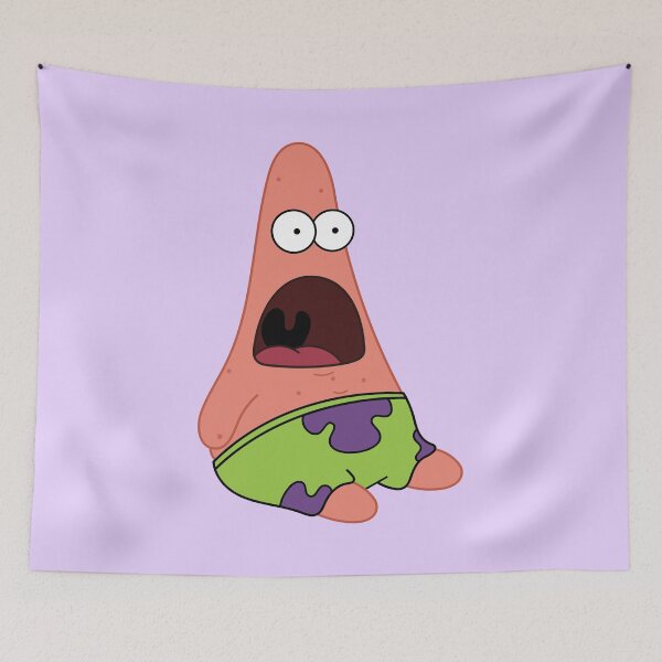Item preview, Patrick Star / SpongeBob SquarePants the Movie, Patrick Slackjawed designed and sold by DibujandoPorfa.