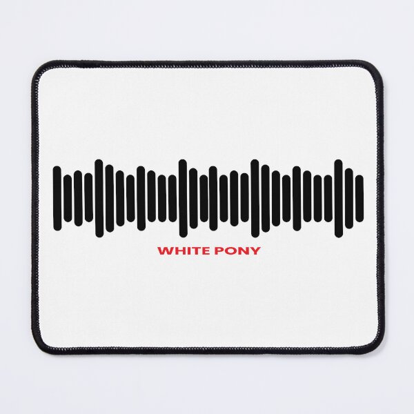 Item preview, white pony music designed and sold by Alreynaldi31.