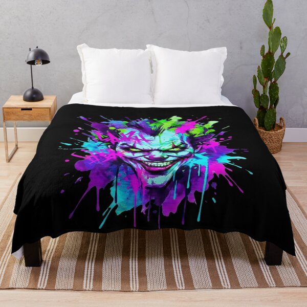 Item preview, Neon Splatter Chaos Jester designed and sold by MarCinu Art.