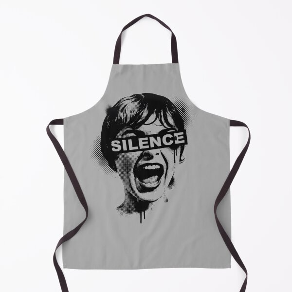 Item preview, Halftone Screaming Silence designed and sold by MarCinu Art.