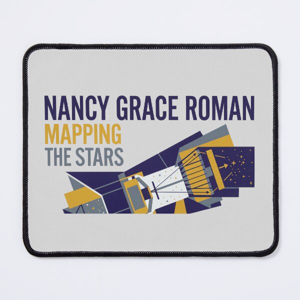 Item preview, Nancy Grace Roman Space Telescope Mapping The Stars Astronomy Art designed and sold by KiwiRider.