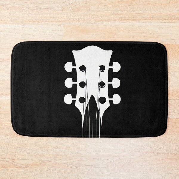 Item preview, Guitar headstock on black designed and sold by anytka.