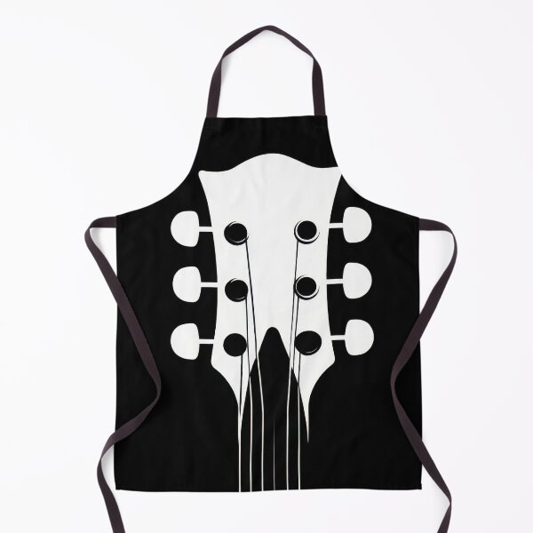 Item preview, Guitar headstock on black designed and sold by anytka.