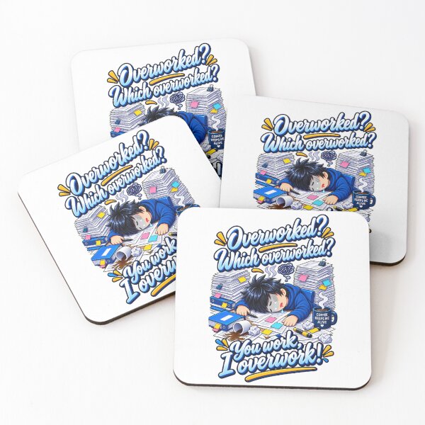 Item preview, Overworked? Which Overworked? Funny Office Worker Humor designed and sold by Suzaku Studio.