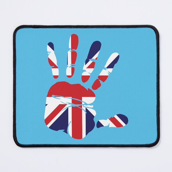 Item preview, British Flag On The Hand Clipart designed and sold by DGMaxShop.