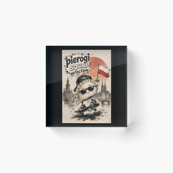 Item preview, Pierogi Squad Skateboard Wrocław Poland Sumie designed and sold by TomFrontierArt.