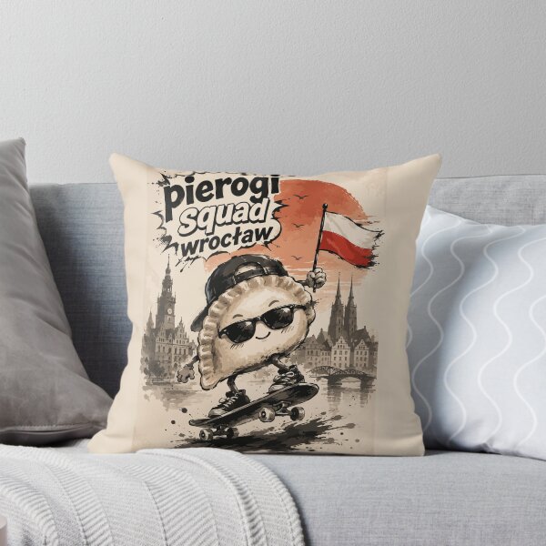 Item preview, Pierogi Squad Skateboard Wrocław Poland Sumie designed and sold by TomFrontierArt.